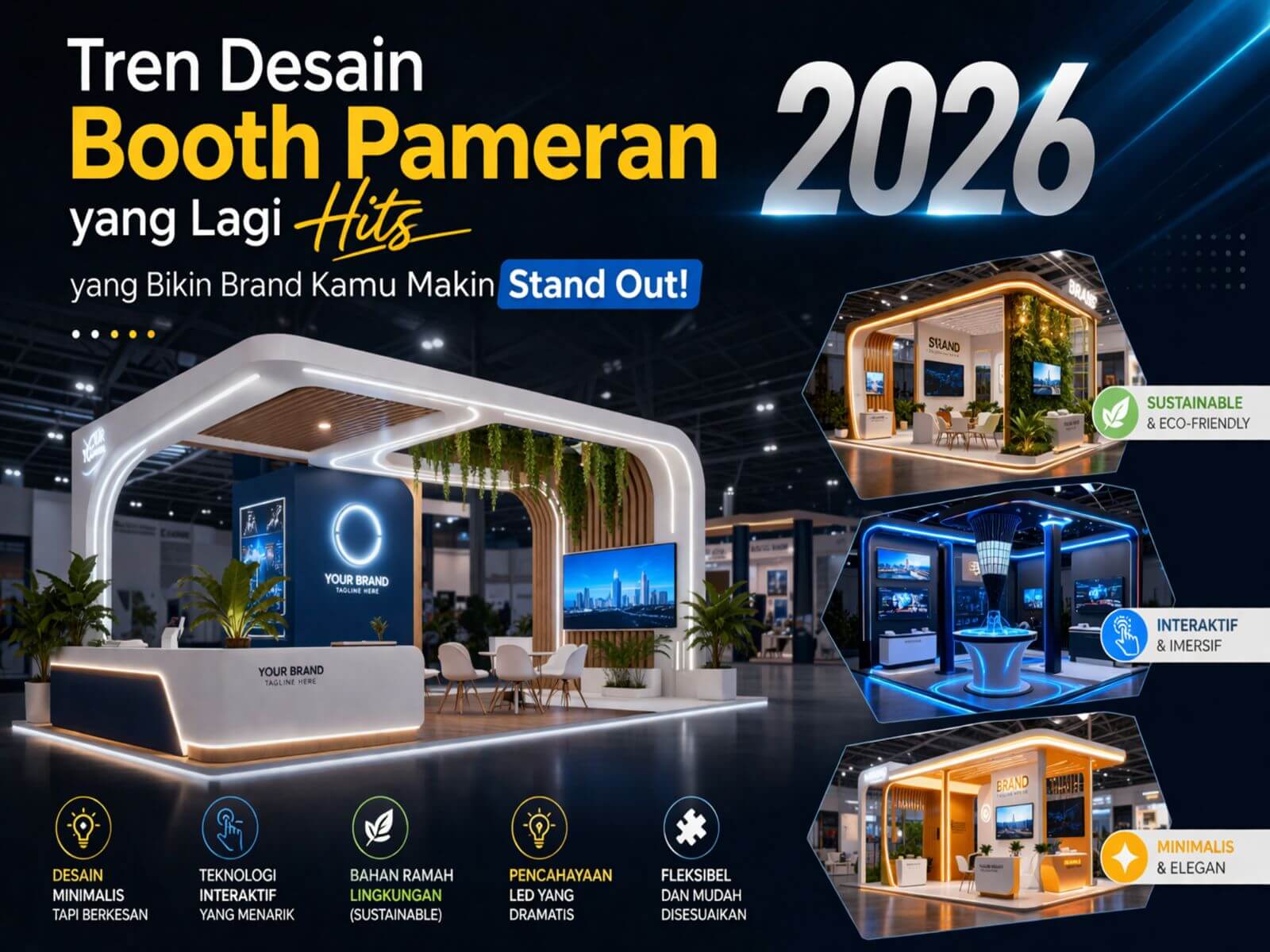 tren desain booth pameran 2026