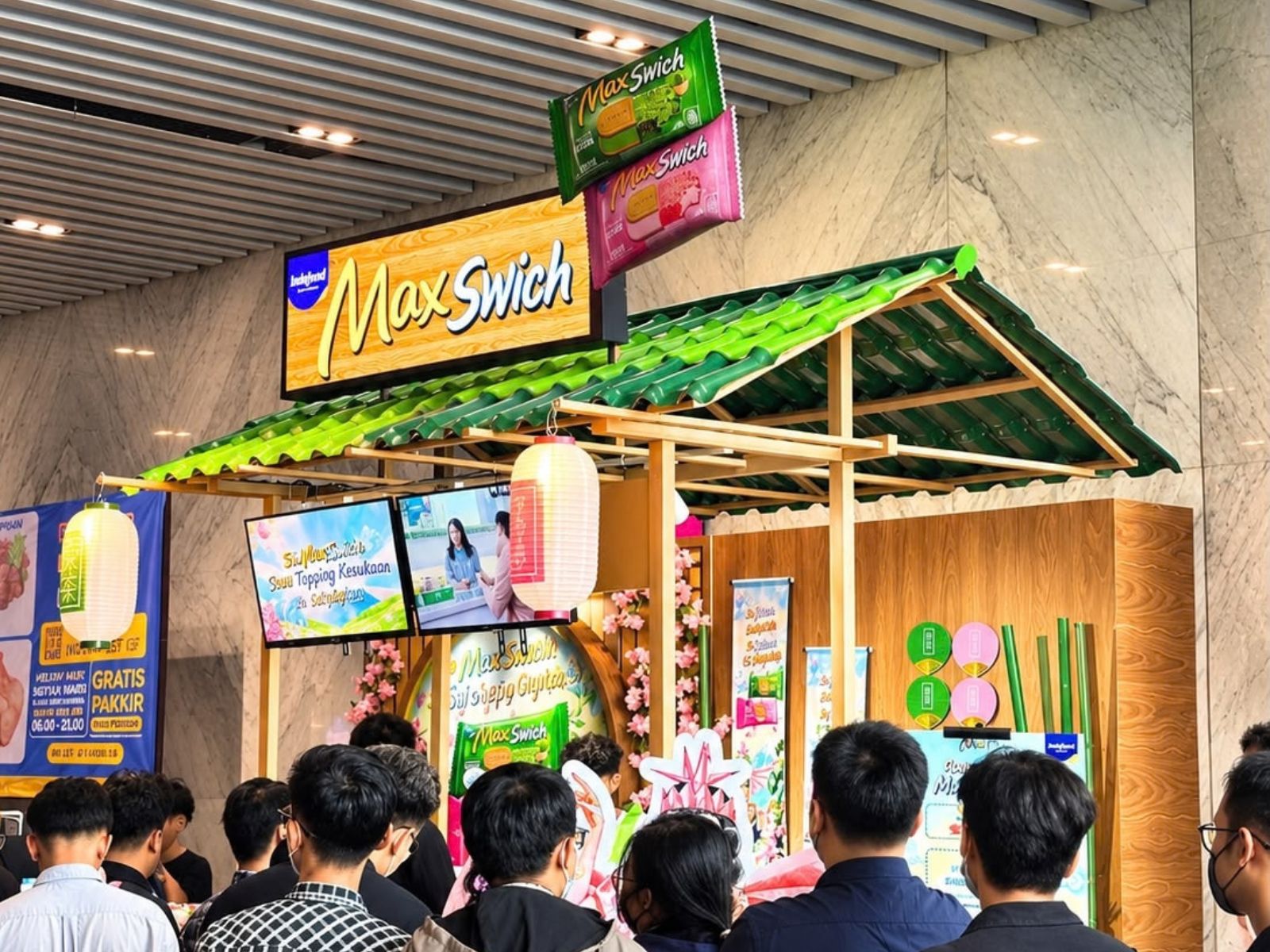 perhitungan anggaran booth pameran